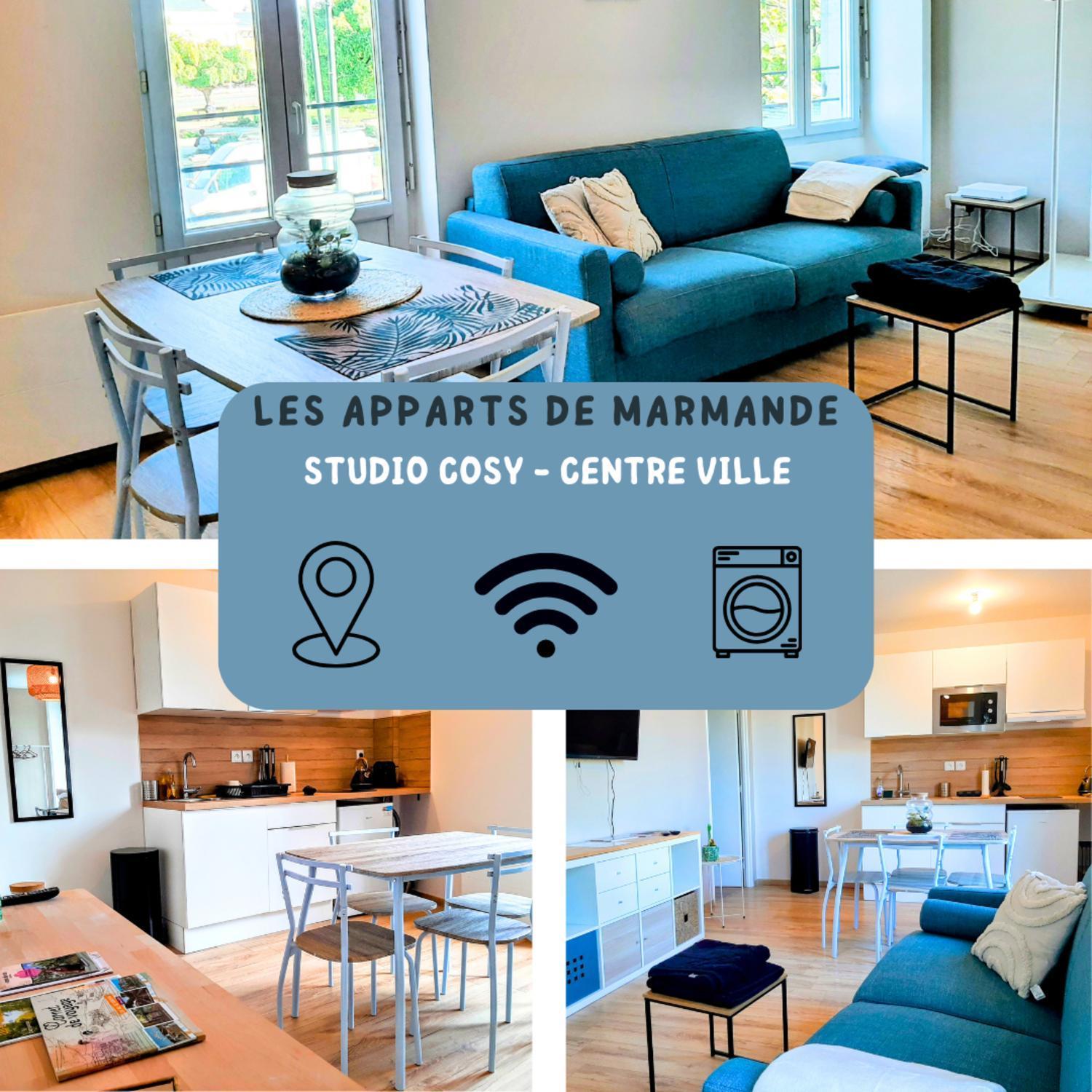 Les Apparts De Marmande - Appart Cosy, Centre De Marmande Esterno foto